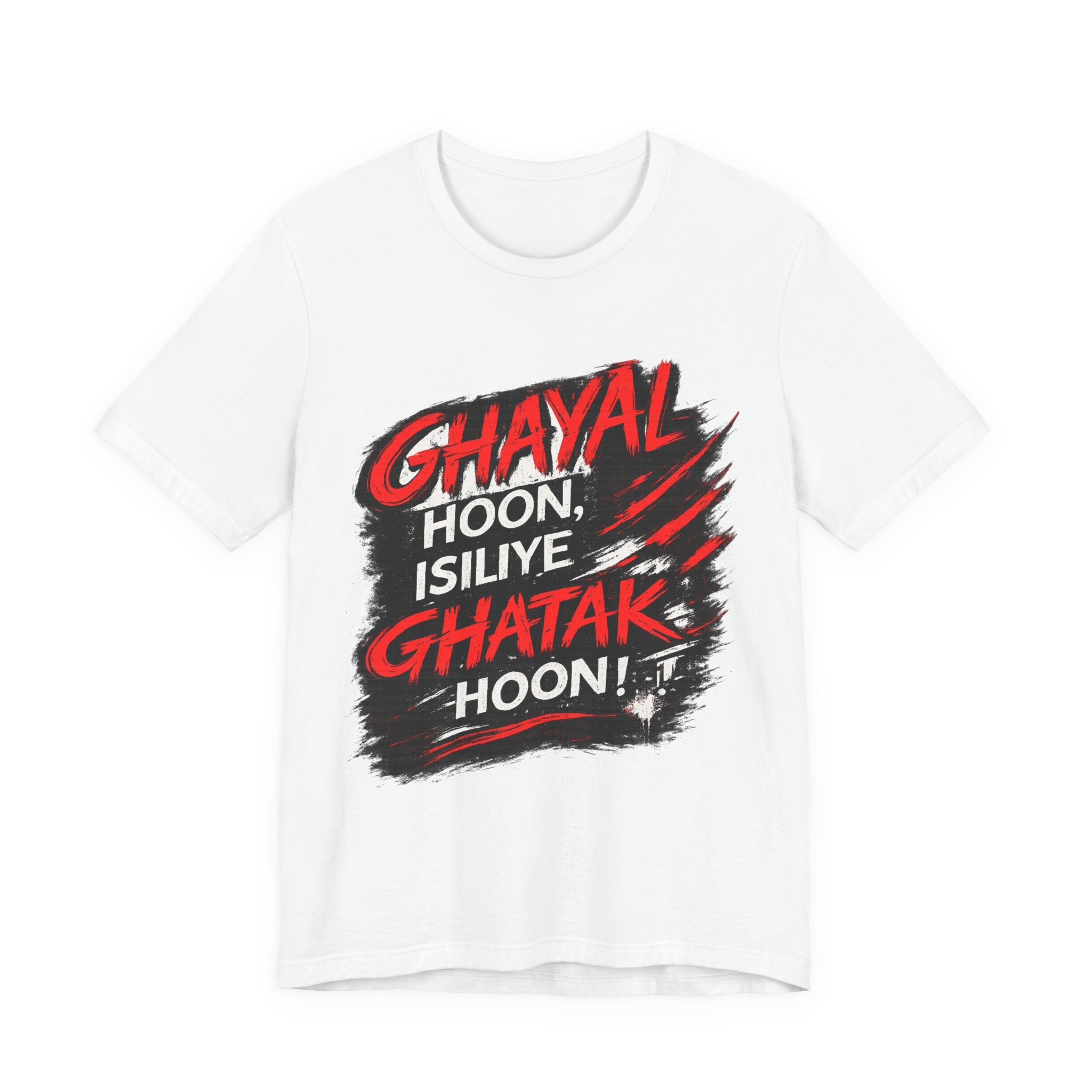 Ghayal Hoon, Isiliye Ghatak Hoon – Bollywood Dialogue T-Shirt